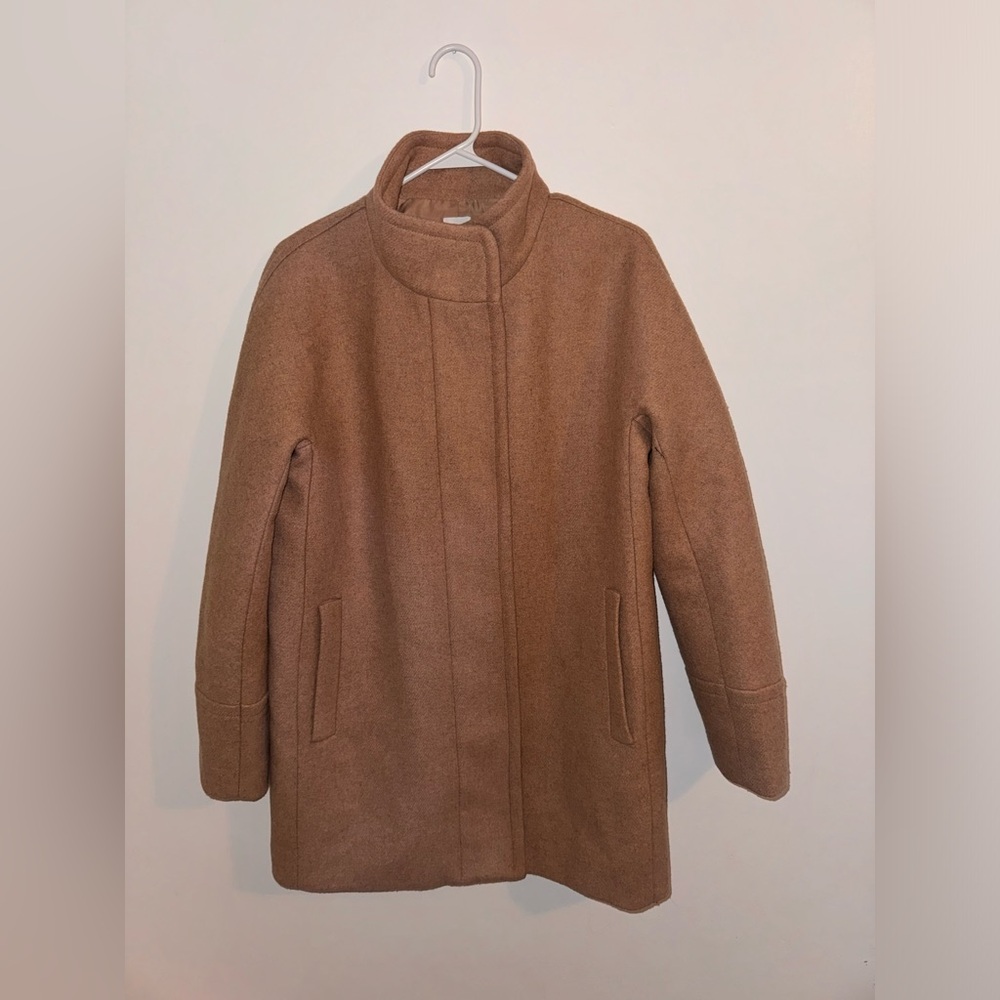 J Crew wool blend coat